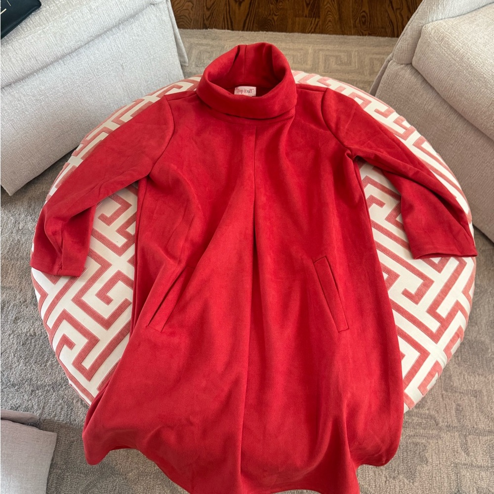 Elegant Red Women's Dress